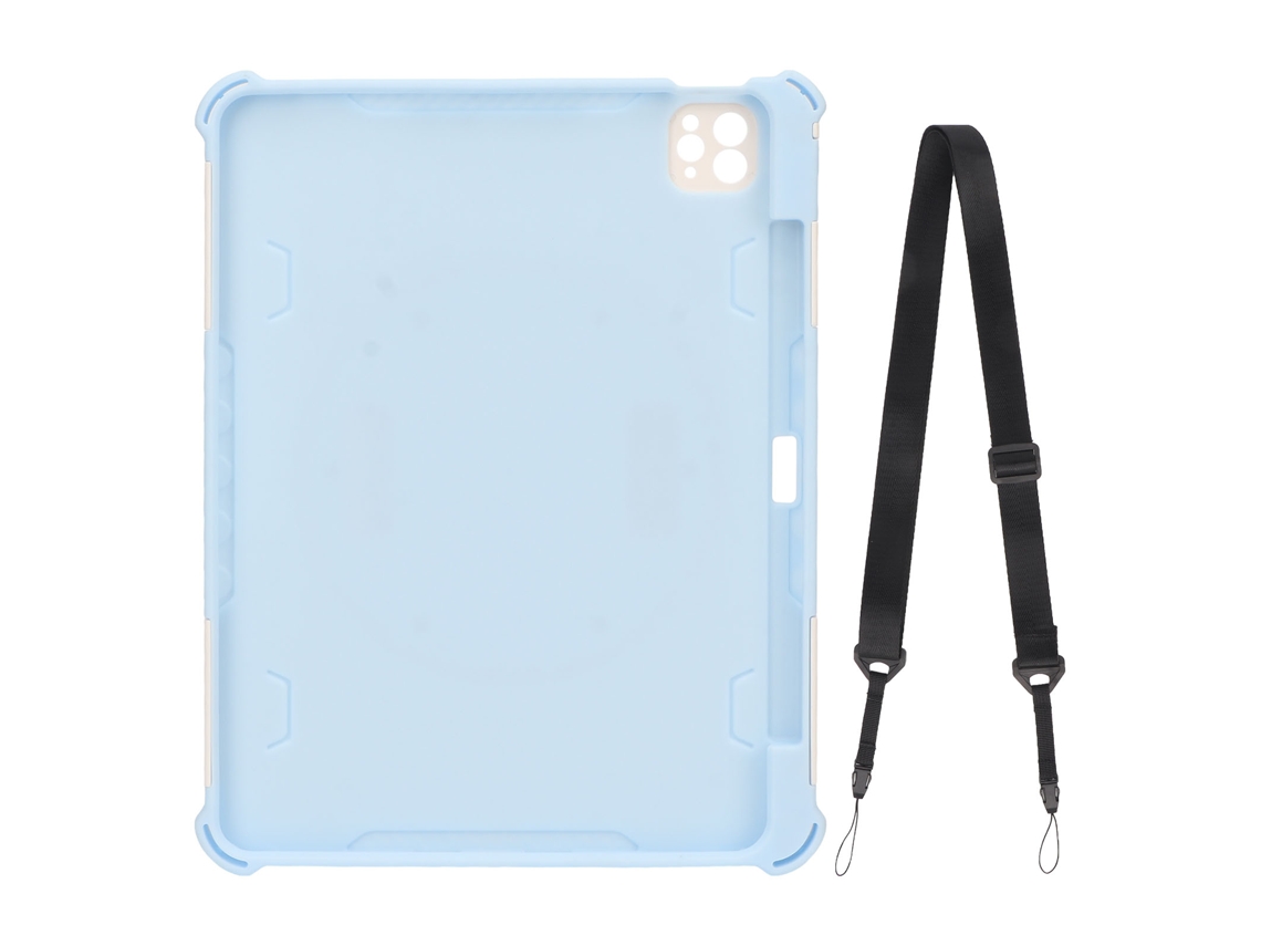 Capa Protetora Para Tablet Anti-impacto Com Correia Removível Para Ios Tablet Pro 2022/2021 11 Polegadas Azul