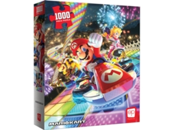 Puzzle USAOPOLY Mario Kart Rainbow Road (Idade Mínima: 8 Anos - 1000 Peças)