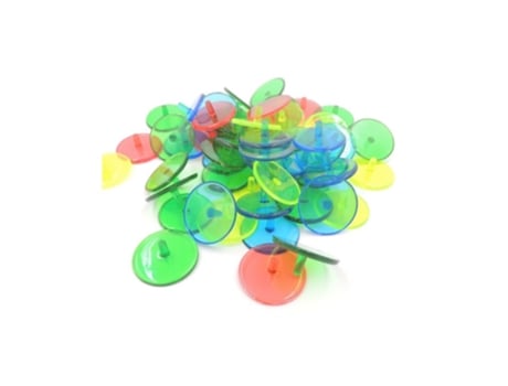 Conjunto de 12 marcadores de bolas de golfe de néon BOSTON GOLF