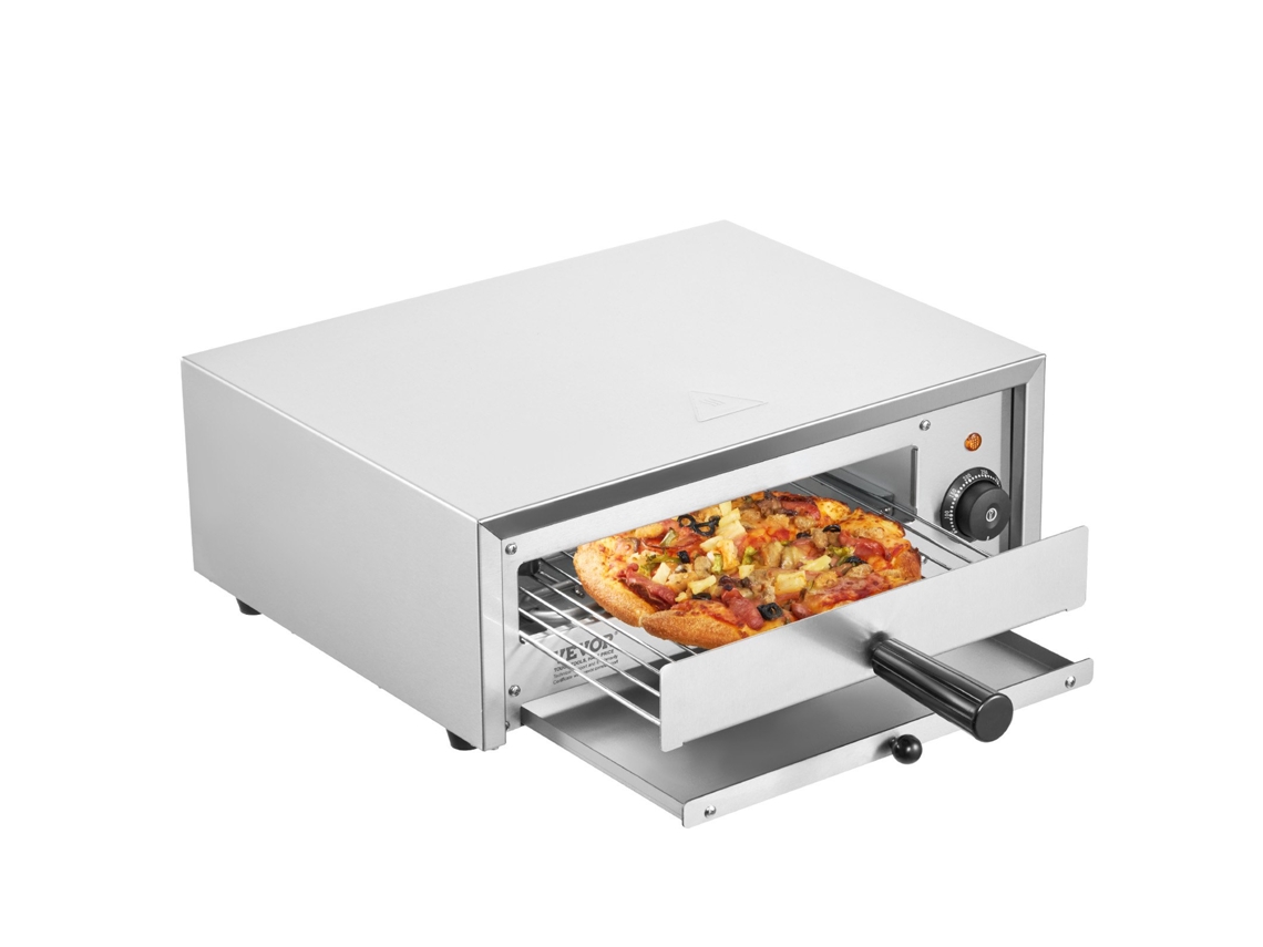 Forno Elétrico para Pizza VEVOR 1500 W com Bandeja Removível 500 X 380 X 190 Mm