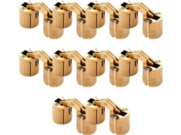 Conjunto de 2 ganchos ajustáveis em aço inoxidável para gavetas, fixação rápida e segura em projetos de fabricação.