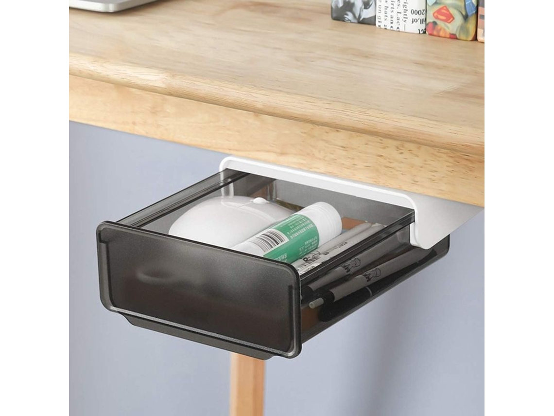 Gaveta De Armazenamento Média Para Mesa, Organizador De Lápis E Materiais De Escritório, Adequado Para Escritórios Pequenos