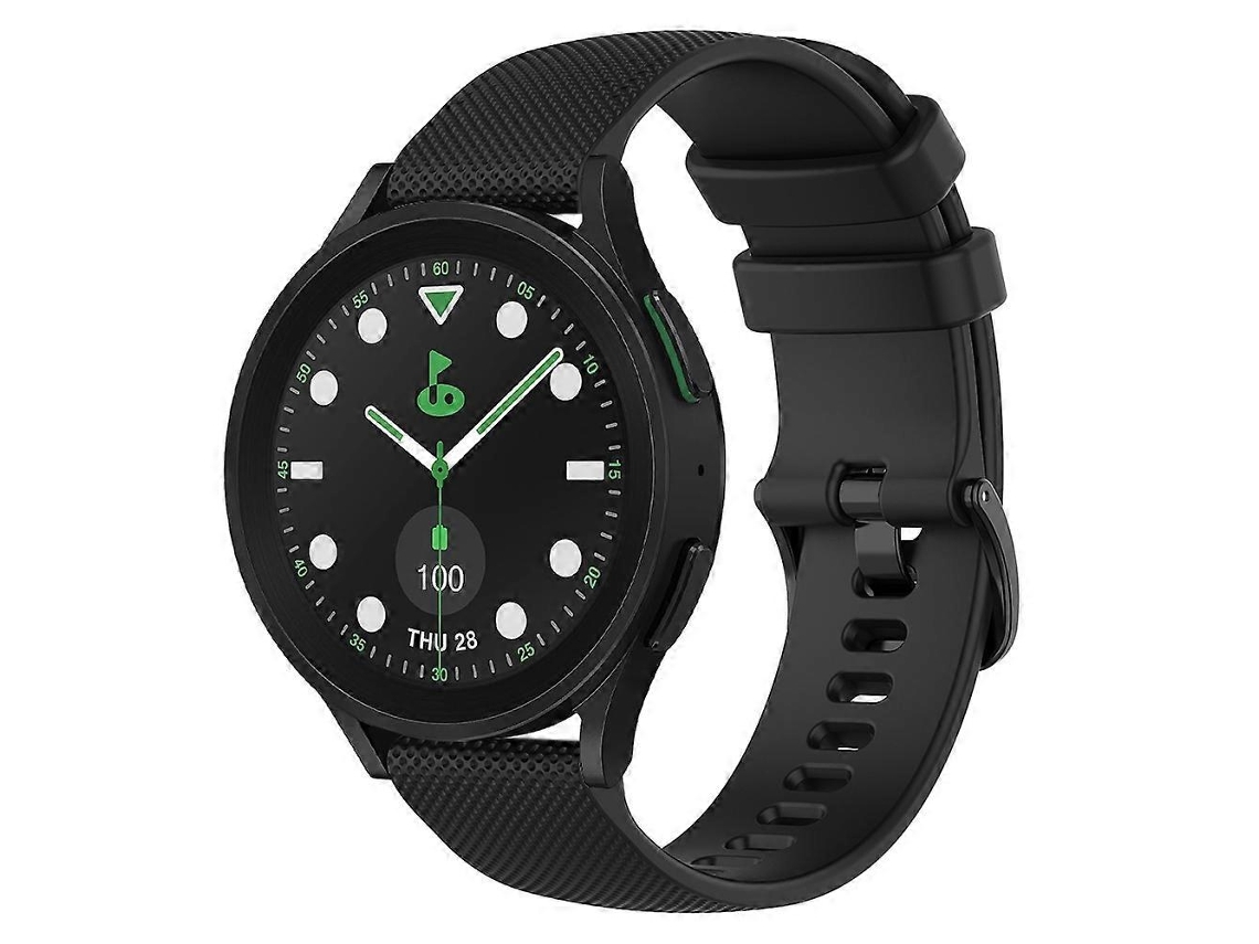 Pulseira De Silicone Quadriculada De 20 Mm
