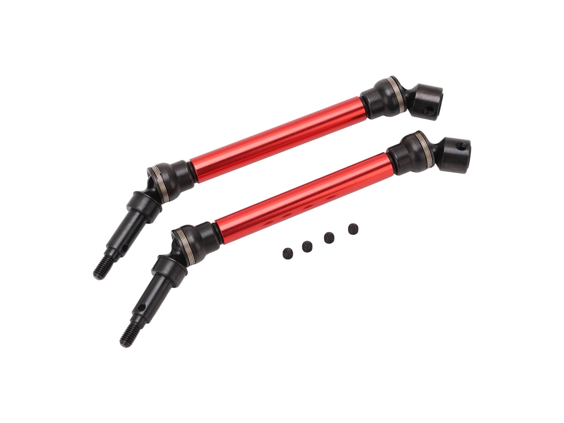 Eixo De Transmissão Dianteiro E Traseiro Cvd Para Arrma 1/8 Kraton 4s Peças De Atualização De Carro Rc Vermelho
