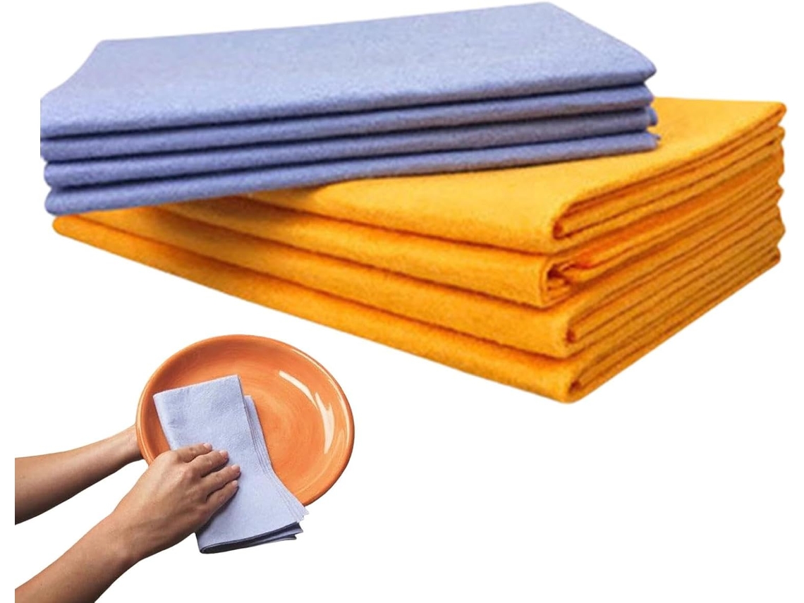 Toalha De Limpeza Multiuso Camurça Superabsorvente