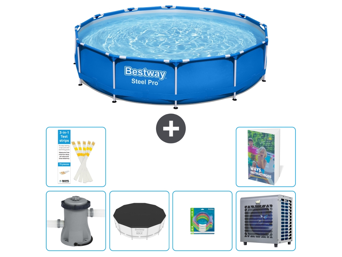 Bestway Piscina Bestway Steel Pro Redonda - 366x76 Cm - 7-peças S338