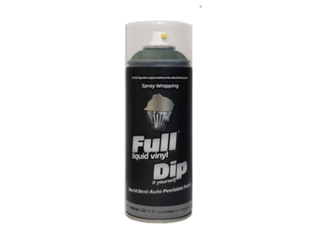 Vinil líquido de imersão total Vinil líquido spray verde militar escuro 400 ml