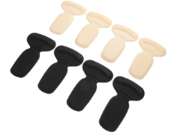 Conjunto De 8 Protetores Calcanhar Adesivos, Inserções De Gel Antiderrapantes E Antidesgaste Para Sapatos, Para Mulheres