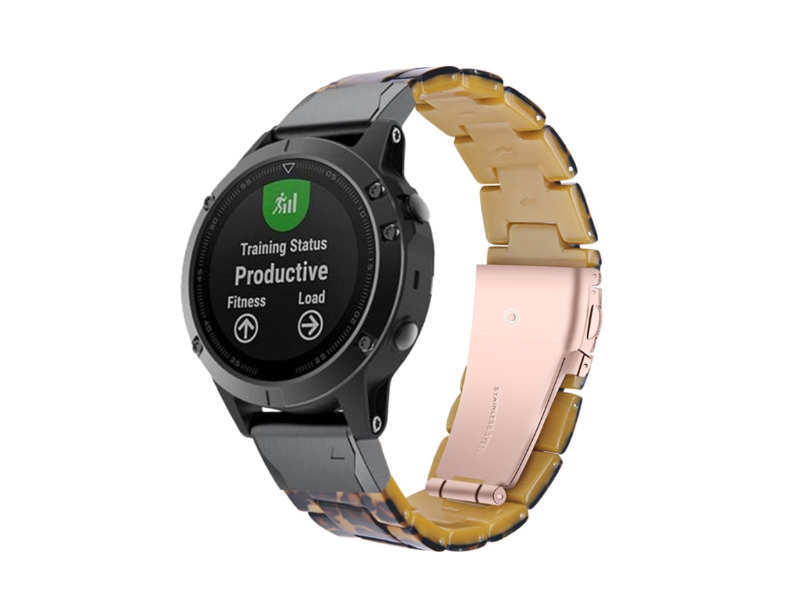 Bracelete Resina Premium para Garmin Forerunner 745 Onça