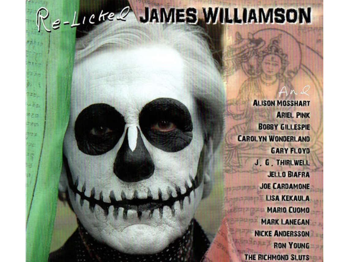 CD+DVD James Williamson - Re-Licked (1CDs)