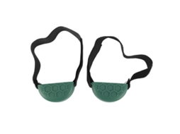 Mali 2pcs Capa de Ponta de Sapato Infantil Resistente Antiderrapante para Sapatos Esportivos Verde