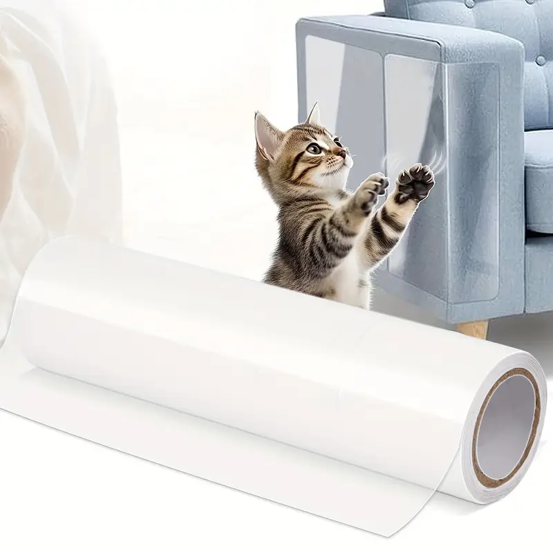 Proteções De Móveis Para Gato Contra Arranhões - Transparente Anti-riscos Para Proteção De Sofá (17,71 "x 118,11") Chrui