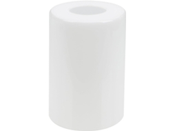 Decoração Elegante para Inauguração de Casa em Vidro Tubular Reto Branco com Iluminação Suave e Acabamento Sofisticado. SFUSHOS