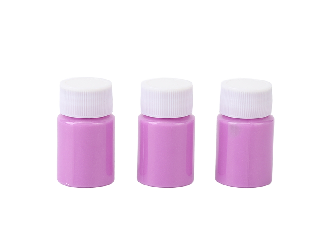 3pcs Pintura Corporal E Facial Resistente Ao Desvanecimento Com Brilho Intenso Sob Luz Negra