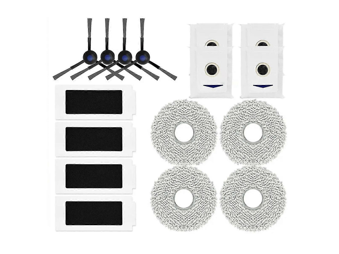 Para Debot T30 Pro Omni / Ddx14 Escova Lateral Filtro Hepa Panos De Mop Saco De Pó Acessórios Para Aspiradores De Pó Robô