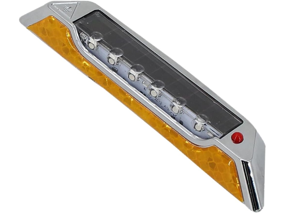 Luz Solar Led, Material Abs E Componentes Eletrônicos, Faixa Refletora, Longa Duração, Cor Aleatória, Adequada Para