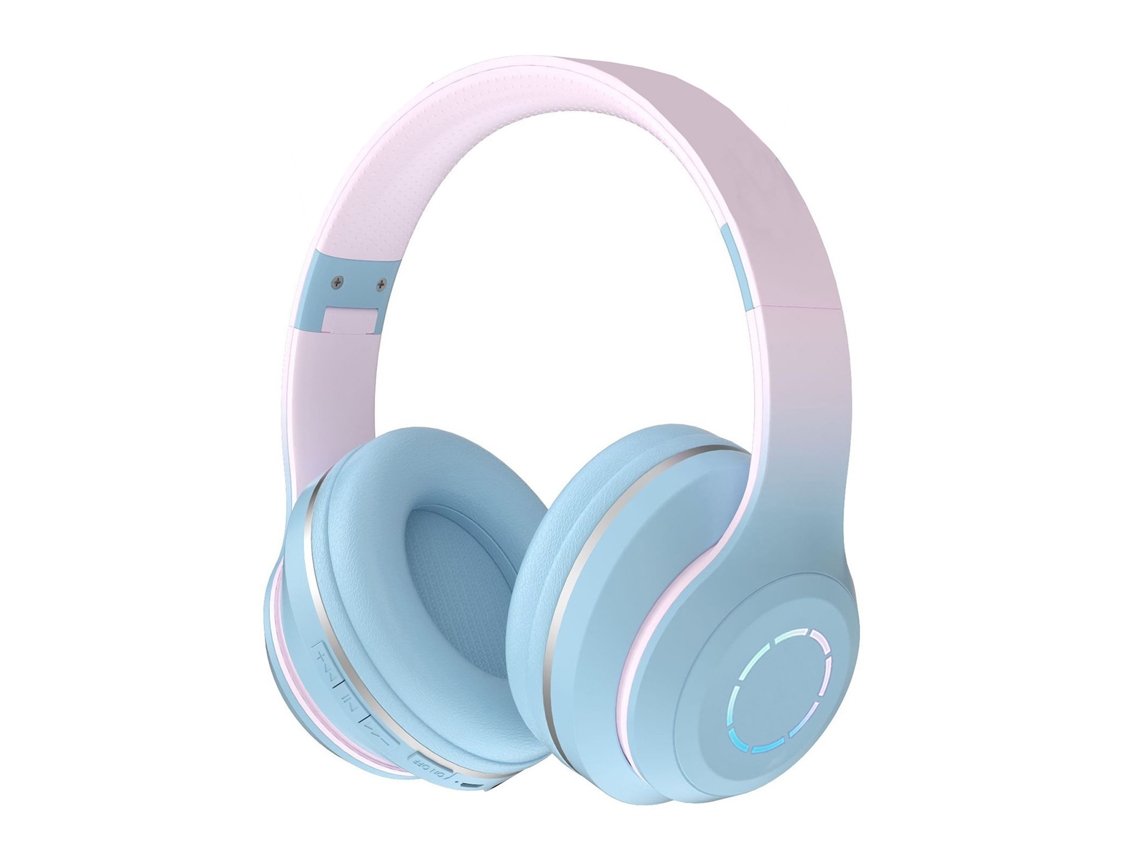 Fones Bluetooth LAXISCREED com Luz Gradiente e Bass Forte