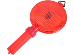 Luz De Estrada Led Vermelha Zerodeko 39cm, Resistente À Água E A Impactos, Feita De Plástico Resistente, Ideal Para Uso
