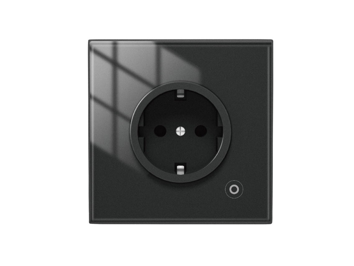 Wifi Tuya Para Tomada De Parede Inteligente Ue//fr Tomada Padrão Plugue Para Smart Life Para Vidro De Vigilância Residencial Aleax Slowmoose