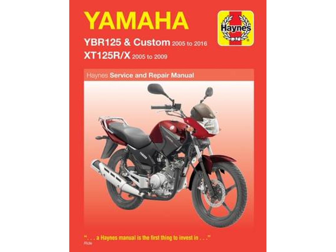 Livro Yamaha YBR125 amp XT125R/X de Phil Mather (Inglês)