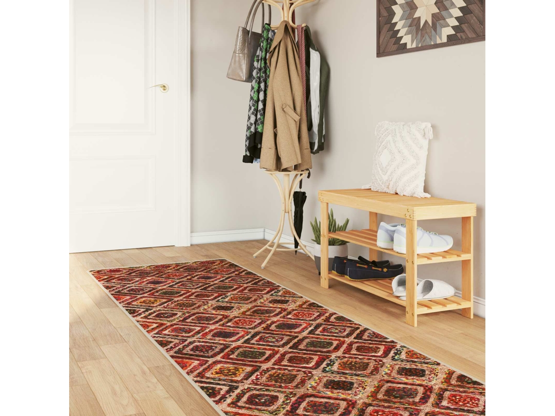Vidaxl Passadeira Marsa Multicolor 100 X 450 Cm Poliéster E Pvc