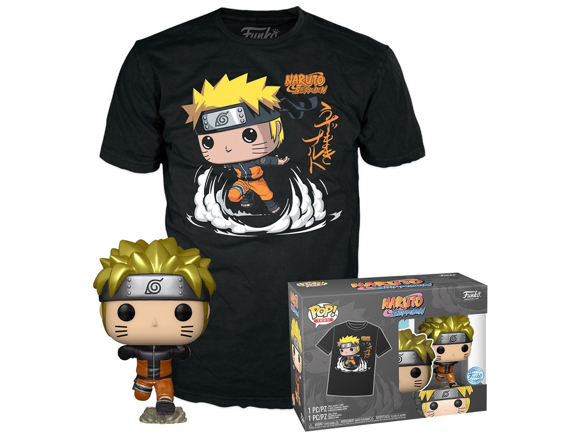 Conjunto De Figuras Pop Tee Naruto Shippuden Exclusive