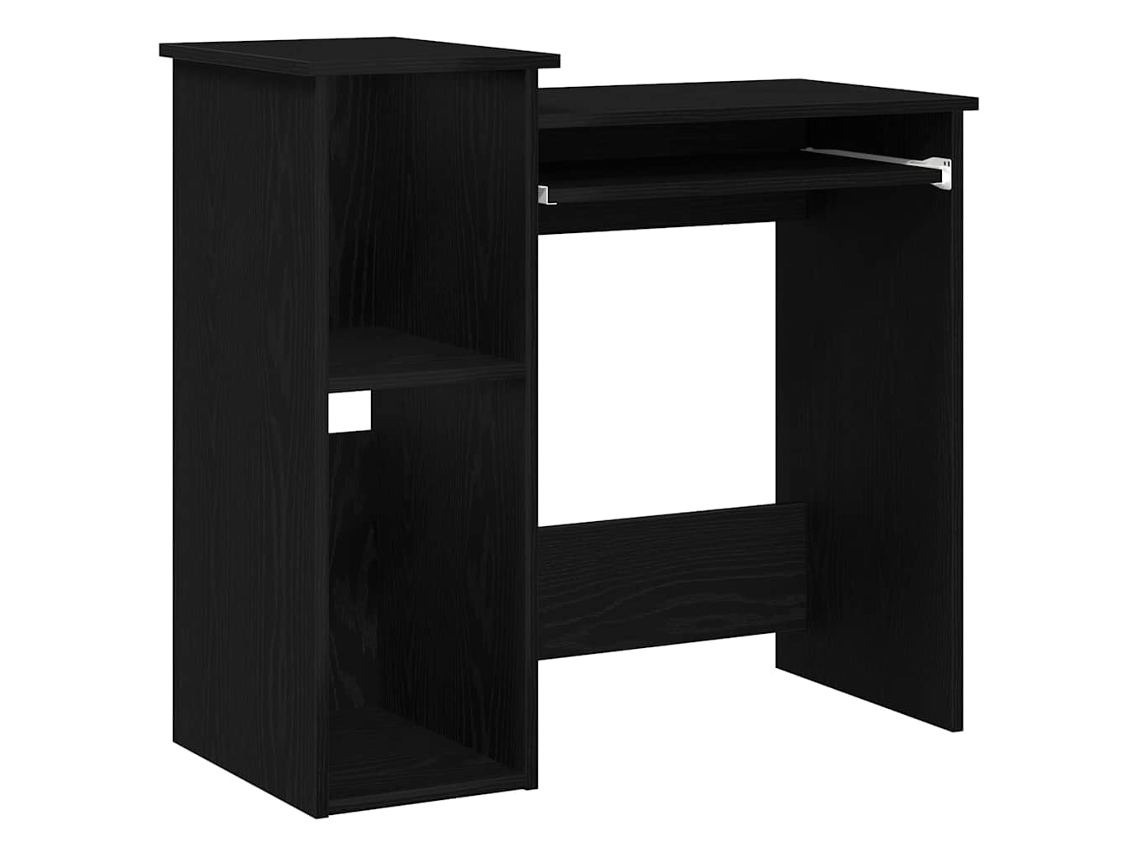 Desk, Desks Vidaxl Preto Madeira Processada (n/a)