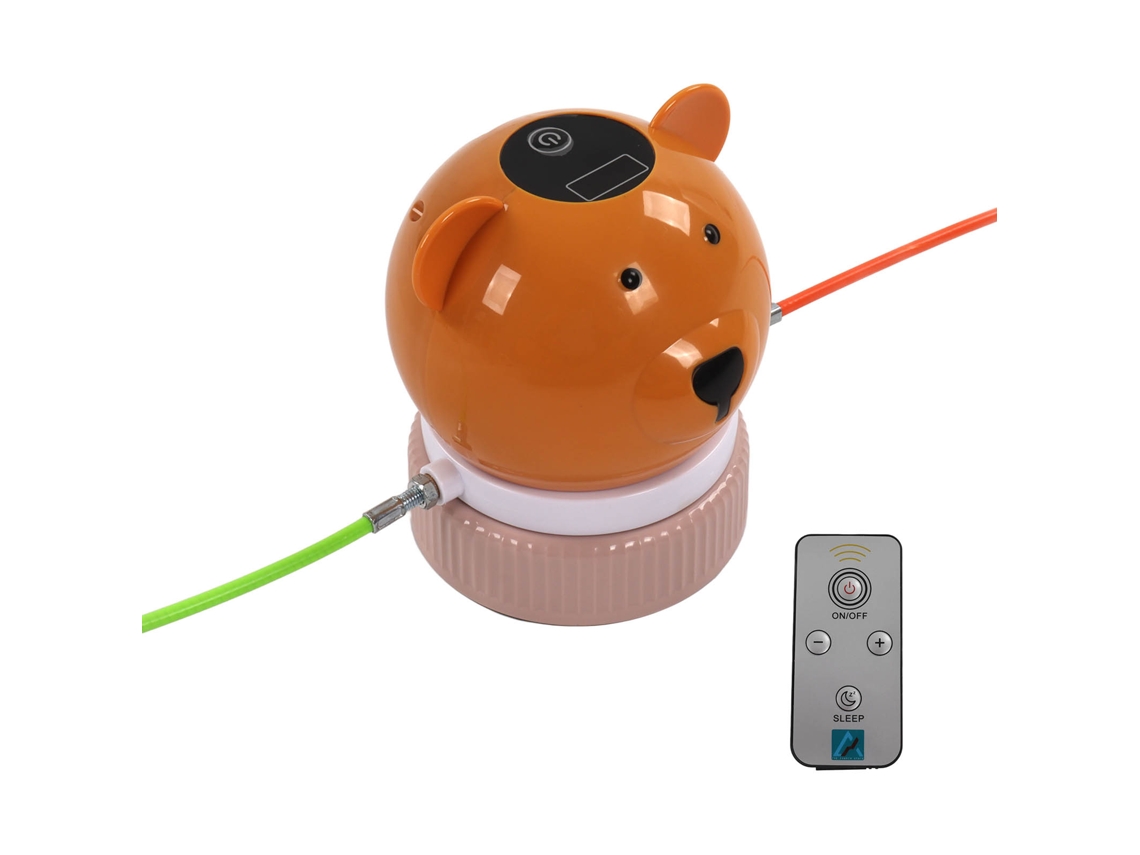 Primerox máquina de Corda de Salto Automática Inteligente com Controle Remoto Amarela para Indoor e Outdoor
