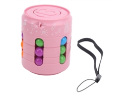 Ats brinquedo Educativo Interativo para Dedos para Crianças Alívio de Estresse Brinquedo Presente (rosa)