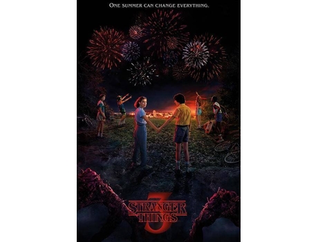 Póster GF Stranger Things One Summer Pode Mudar Tudo (61x91.5 cm)