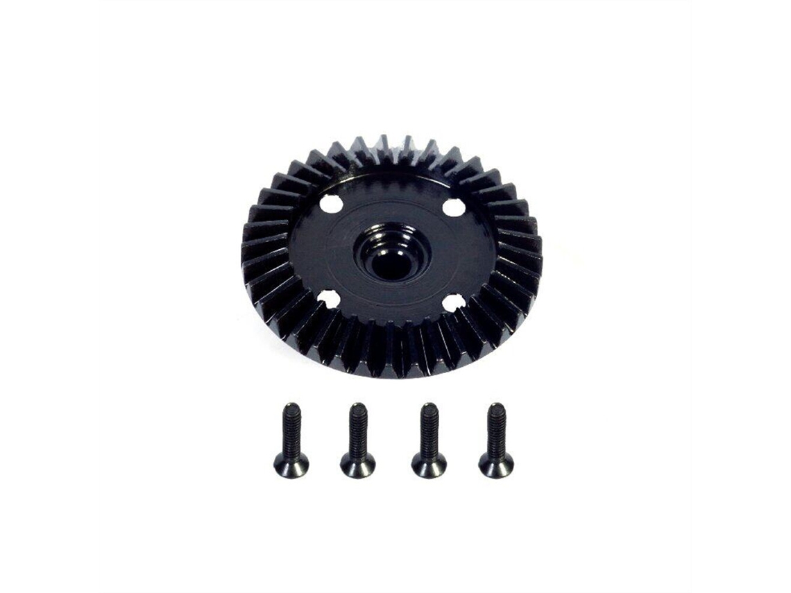 Kit de Engrenagens Cónicas Pequenas 15tlc Racing Kit de Engrenagens Cónicas 15t / 37t Peças de Substituição para Modelos Emb da Série 1/14 MDUG