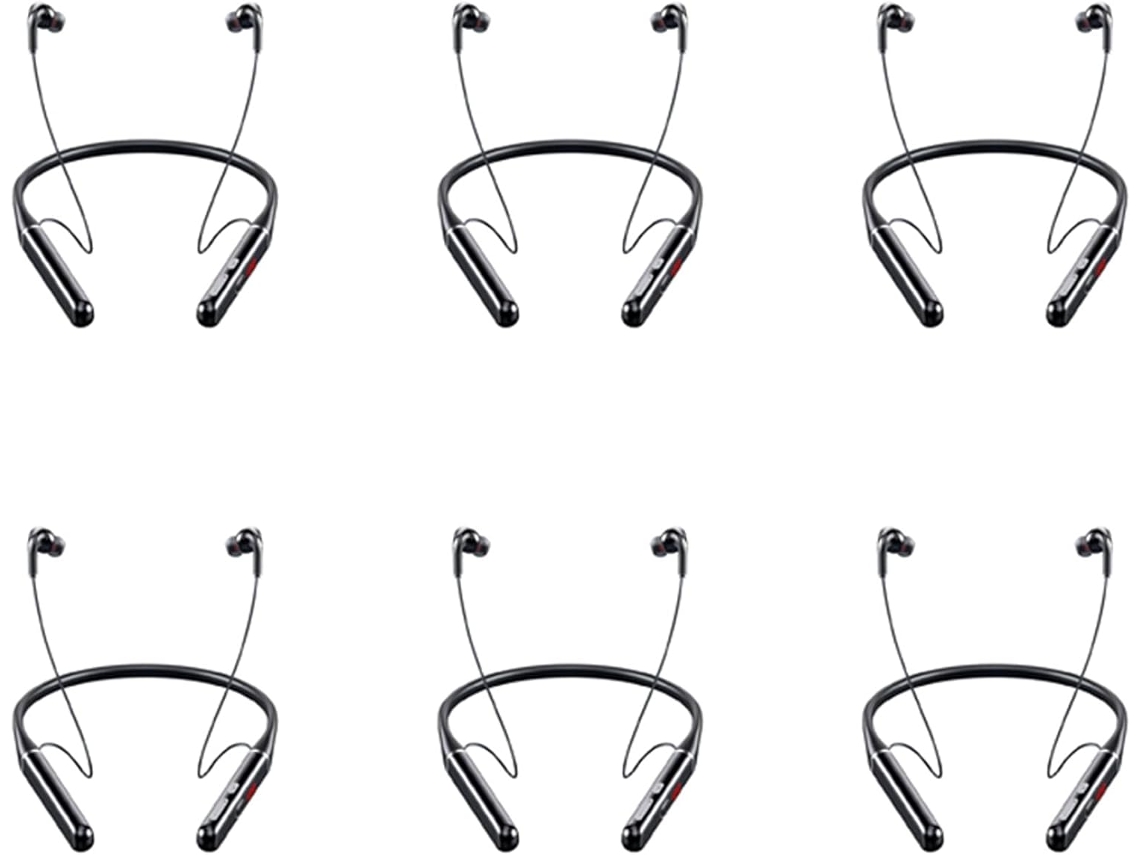 Fone De Ouvido Bluetooth Lisher 6x S650 Com 100 Horas Duração, Estéreo, Para Uso Em Viagens, Com Cancelamento De Ruído