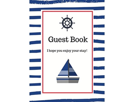 Livro Nautical Guest Book Hardcover de Lulu And Bell (Inglês - Capa Dura)