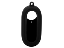 Cubierta Protectora De Silicona Impermeable Para Cámara Deportiva Insta360 Go2 Thumb Camera Color Negro
