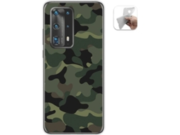Capa Huawei P40 Pro TUMUNDOSMARTPHONE Camuflagem Multicor