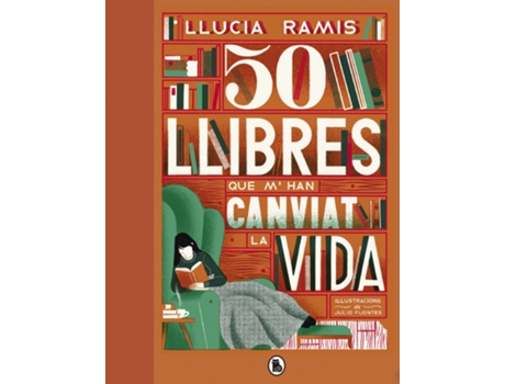 Livro 50 Llibres Que MHan Canviat La Vida de Llucia Ramis (Catalão)