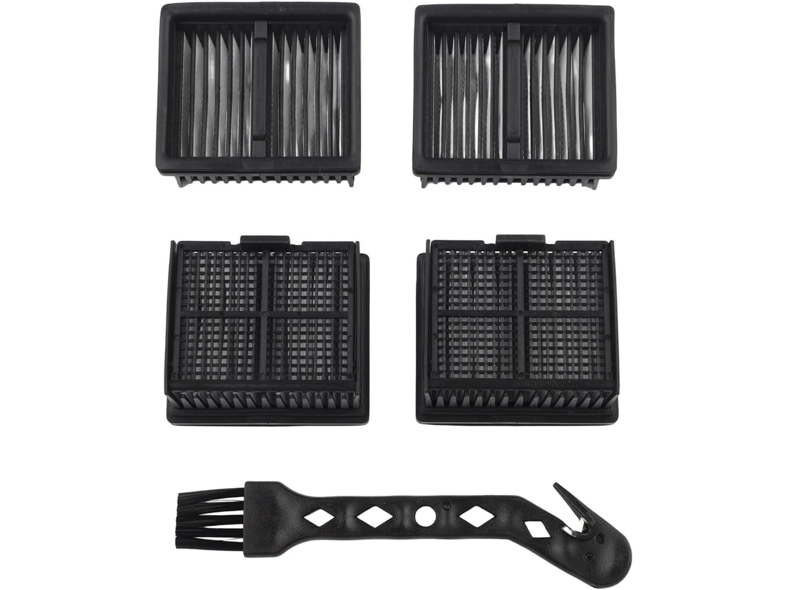 Conjunto De 4 Filtros Substituição Reutilizáveis Para Aspirador Pó