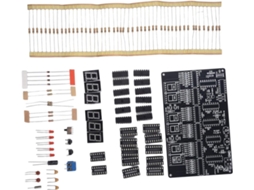 Kit De Relógio Digital Faça-você-mesmo Com Display 6 Dígitos 5v-5 5v