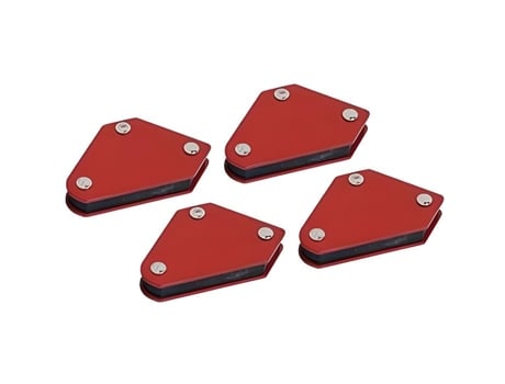 Conjunto de 4 Mini Quadrados Magnéticos para Posicionadores de Soldagem 45 90 135 TECNOWELD