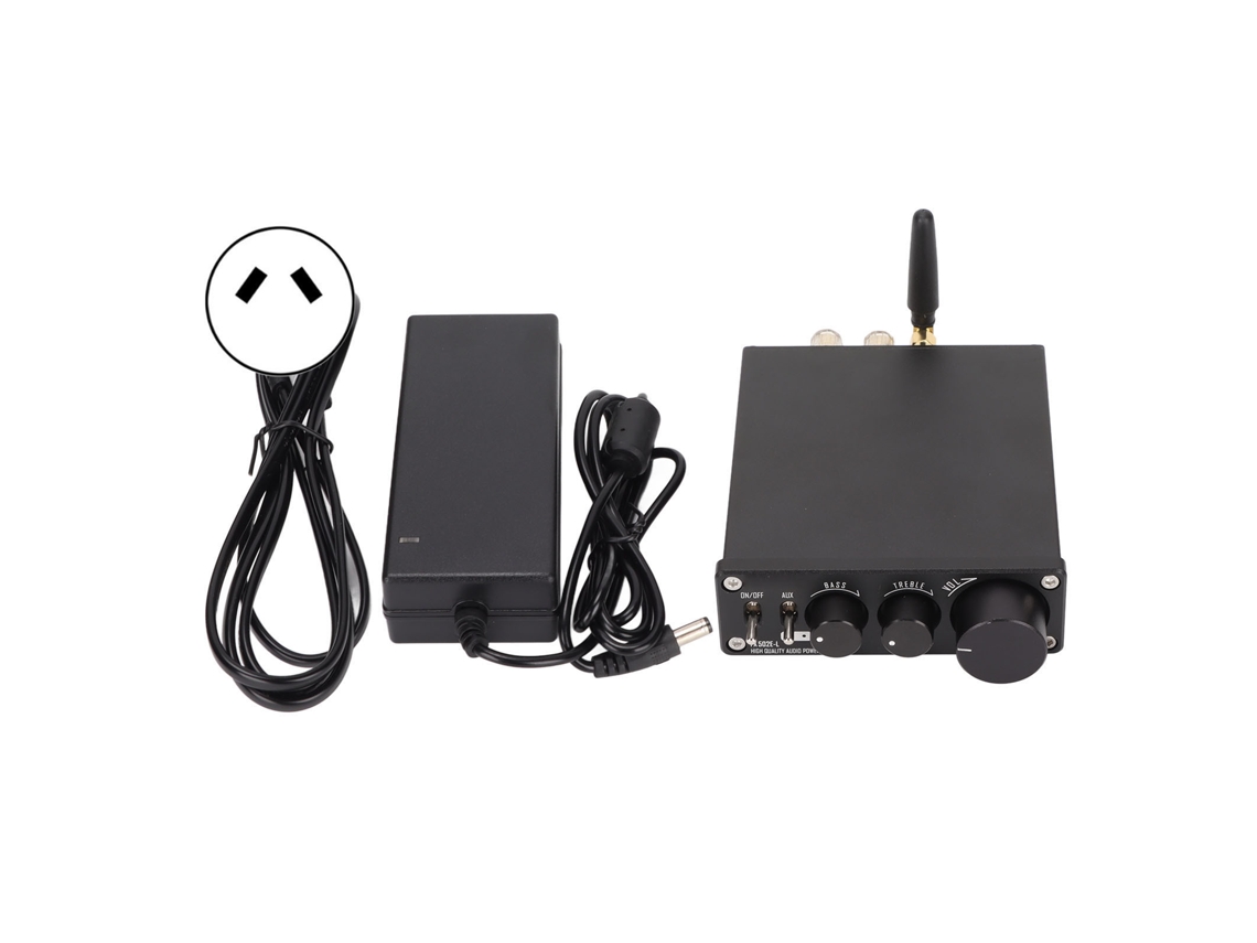 Amplificador de Potência Digital EOOCOO Bluetooth 5.1 modelo Feixiang Fx 502e