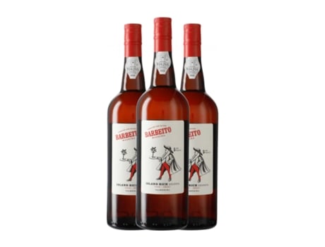 Vinho doce BARBEITO Island Rich Sweet Tinta Negra Madeira Reserva 5 Anos (0.75 L - 3 Unidades)
