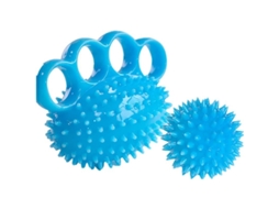 Entrenador De Fuerza De Agarre Para Manos, Pelota De Masaje Espinosa Para Espalda Y Músculos, Ejercicio Para Fortalecer 4 Dedos