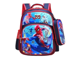 Mochila Infantil Com Estampa Do Homem-aranha, Ideal Como Presente Para Estudantes E Crianças Em Idade Escolar.