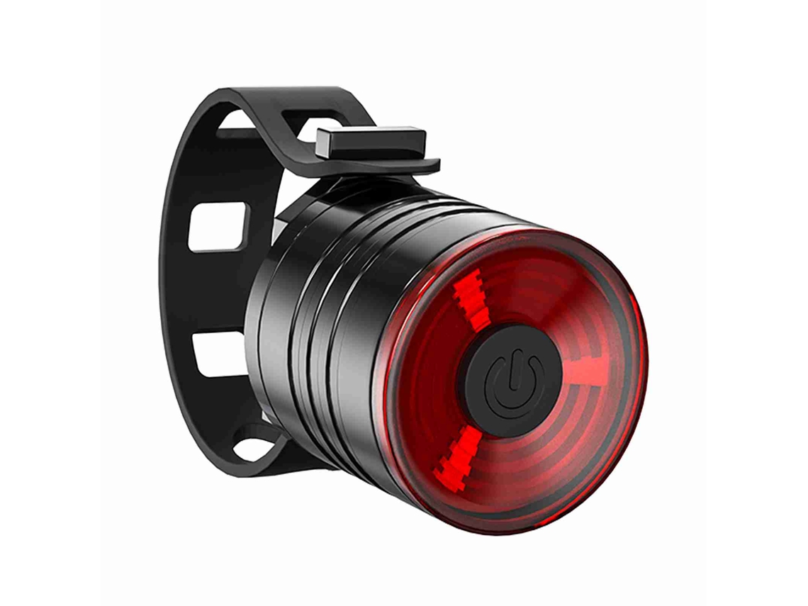 Luz De Bicicleta Frontal E Traseira Impermeável Com 3 Modos De Iluminação Aço Alumínio Acessório De Ciclismo