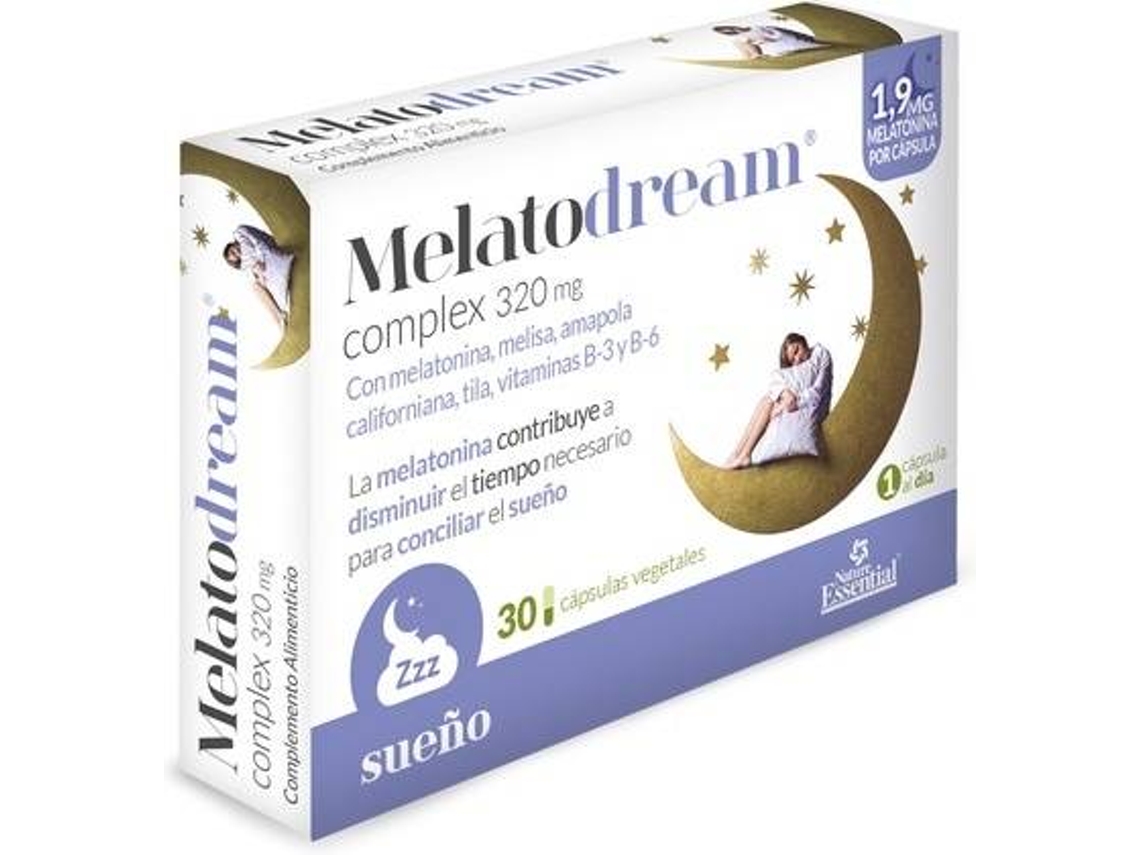 Suplemento Alimentar NATURE ESSENTIAL Melatodrem (30 cápsulas vegetais)