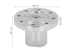 Alavancas De Fixação Ajustáveis De Máquina De Metal (ajustáveis, Com Rosca Masculina M10)