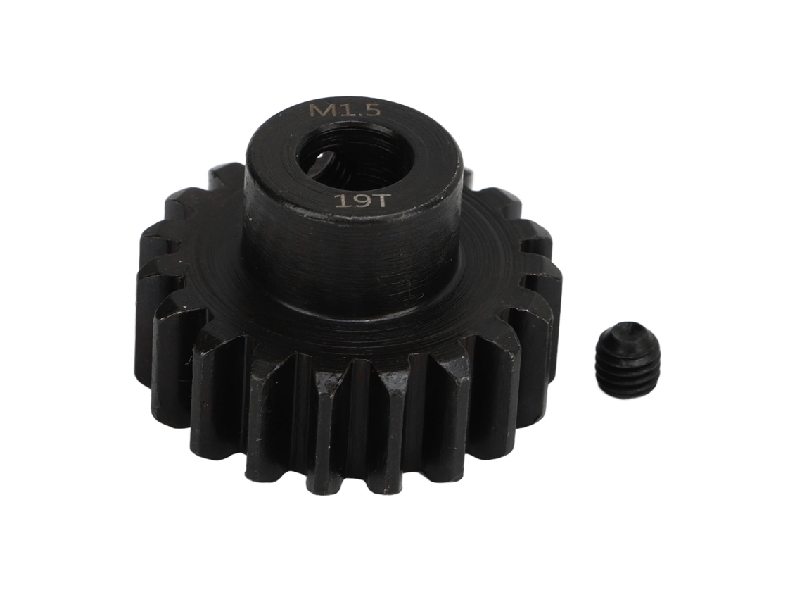 Mali engrenagem de Motor Carro Rc M1.5 Buraco Interno 8mm Aço Engrenagem Pinion com Parafuso Fixador M5 para Veículo Modelo 1/5 19t