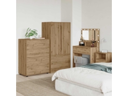 Vidaxl Gabinetes De Armazenamento 80 X 48 X 105 Cm Carvalho Artesanal