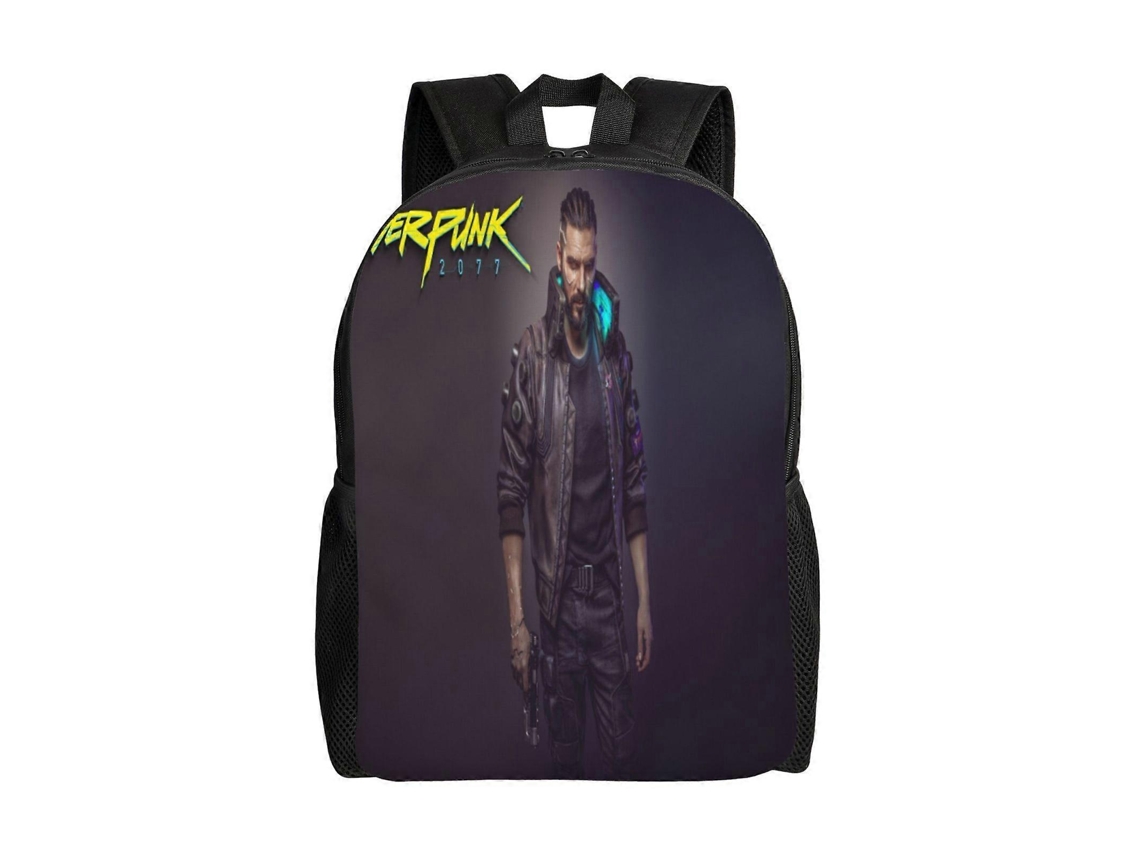 Mochila Cyberpunk Heroes G136 Para Estudantes, Leve E Durável, Impermeável E Com Alça De Ombro Ajustável E136