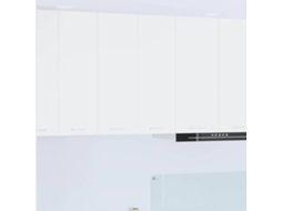 Vidaxl Armário Suspenso Branco 60 X 31 X 80 Cm Madeira Processada